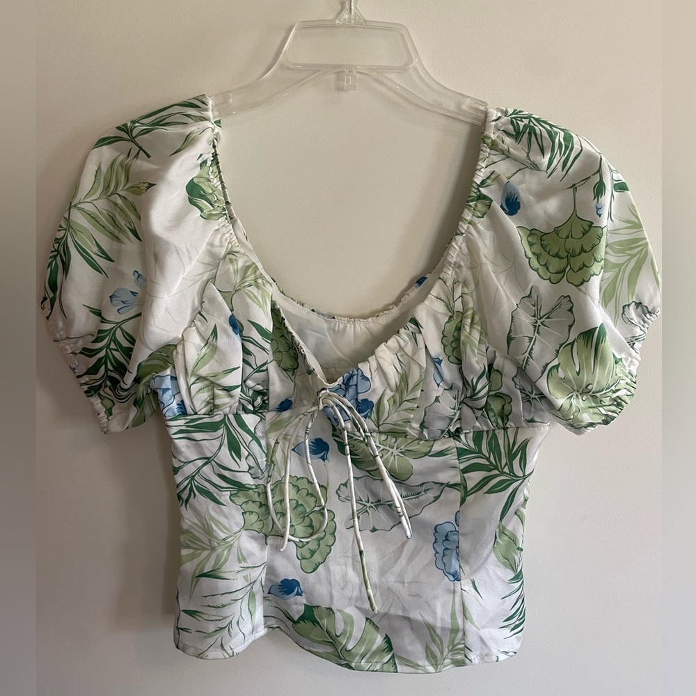 Tropical silky top